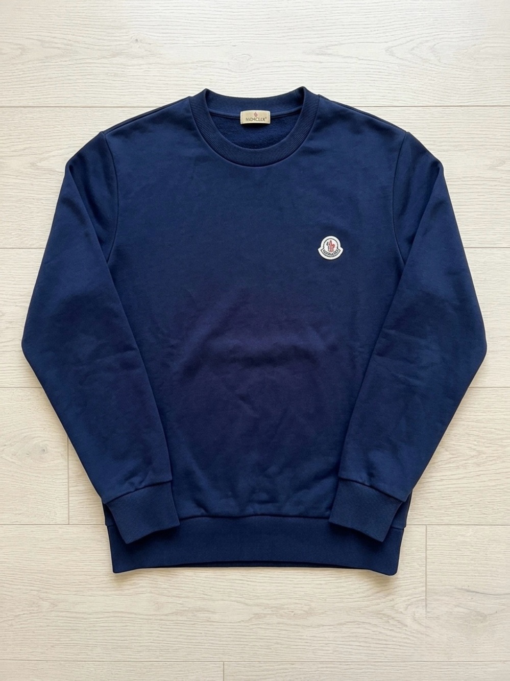 Moncler Navy Blue Crewneck Sweatshirt